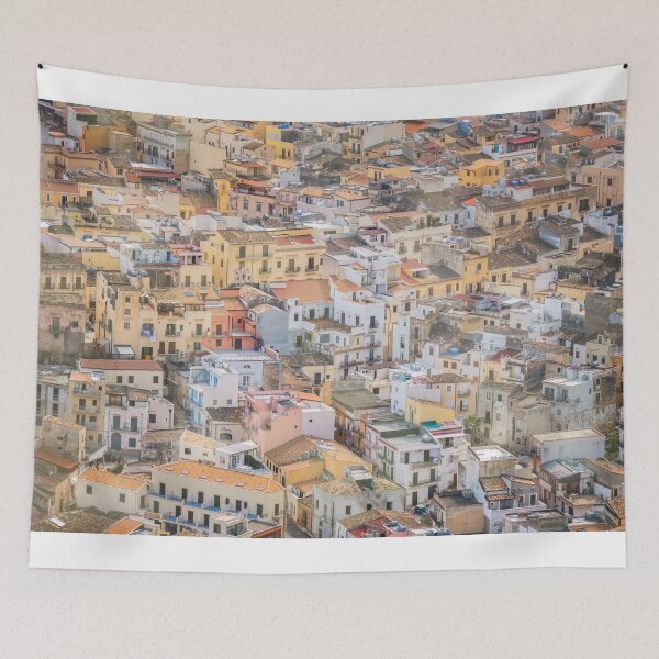 Item preview, Rooftops of Castellammare del Golfo, Sicily designed and sold by PhotoArt by Joan Carroll.
