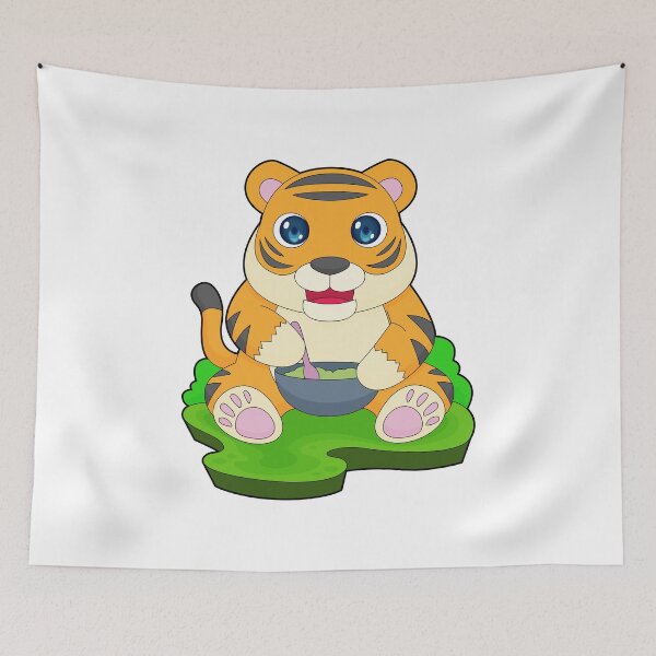 Item preview, Tiger Bowl Food designed and sold by Snabdesign84.