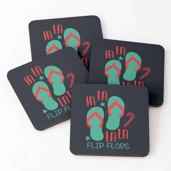 Item preview, Fa-La-La Flip-Flops designed and sold by UniqVibe.