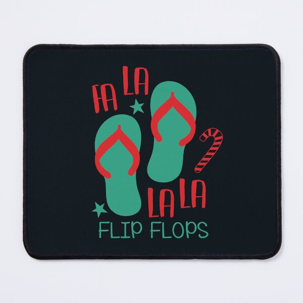 Item preview, Fa-La-La Flip-Flops designed and sold by UniqVibe.