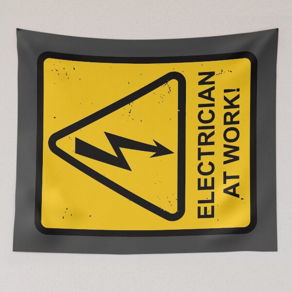 Item preview, Electrician at Work designed and sold by IncognitoMode.