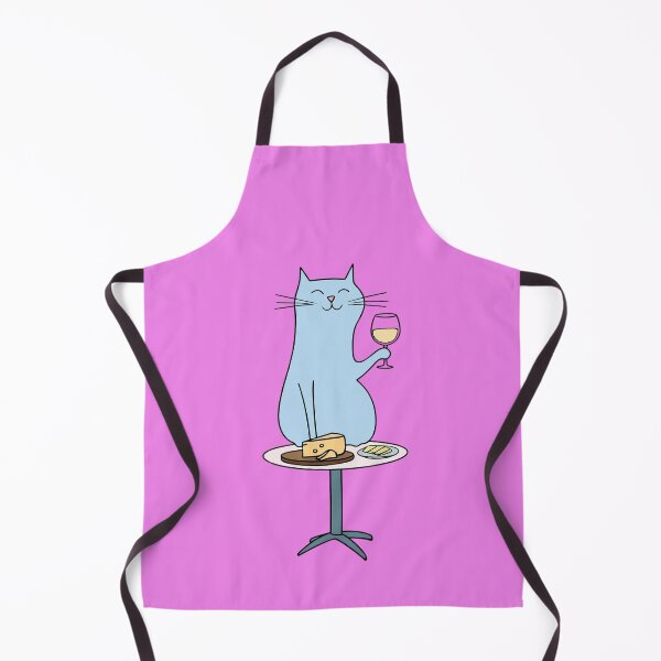 Item preview, wine taster cat, Cheese and Wine designed and sold by MiowandMolly.