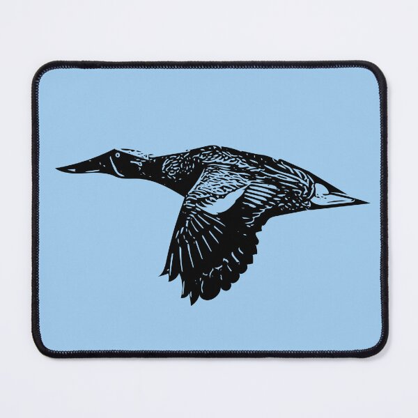 Item preview, Flying Australasian Shoveler Black Design designed and sold by designsasstultd.