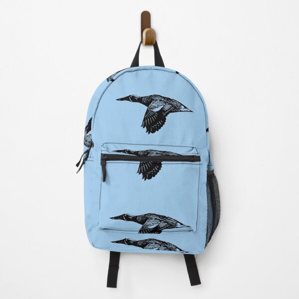 Item preview, Flying Australasian Shoveler Black Design designed and sold by designsasstultd.