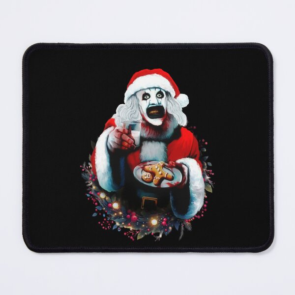 Item preview, Terrifier Santa Claus Horror Fan Art 2 milk and cookies designed and sold by trentnin.