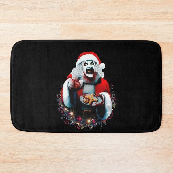 Item preview, Terrifier Santa Claus Horror Fan Art 2 milk and cookies designed and sold by trentnin.