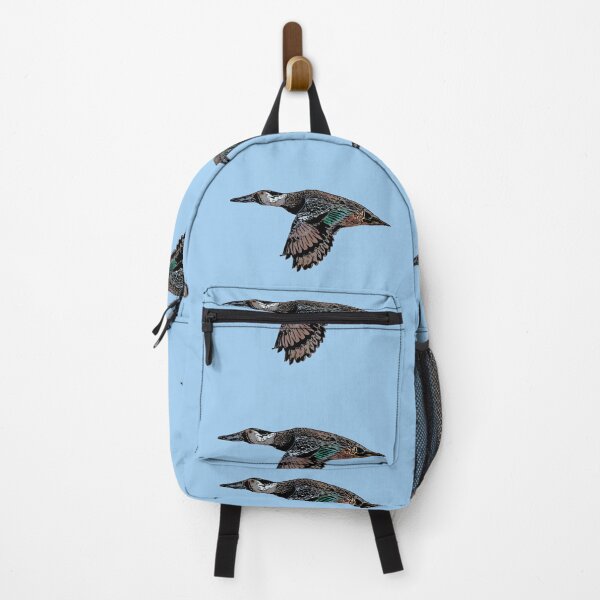Item preview, Flying Australasian Shoveler Black Alternate Design designed and sold by designsasstultd.