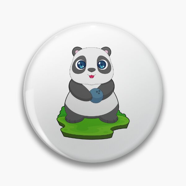 Item preview, Panda Bowling Bowling ball designed and sold by Snabdesign84.