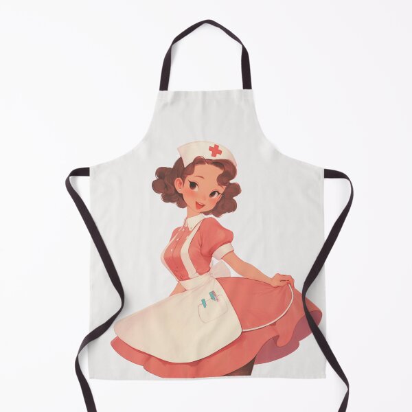 Item preview, vintage Medical Professional Nurse,  designed and sold by MendaciousMina.