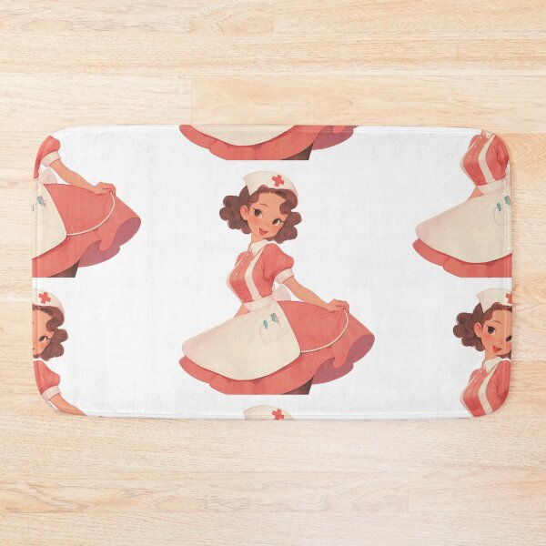 Item preview, vintage Medical Professional Nurse,  designed and sold by MendaciousMina.