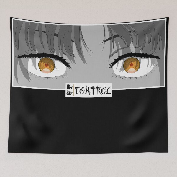 Item preview, Control Anime Eyes Stare Japanese Cozy Manga Panel designed and sold by Otakurypto.