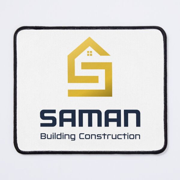 Item preview, Saman Construction Logo Design designed and sold by BarbiePearl.