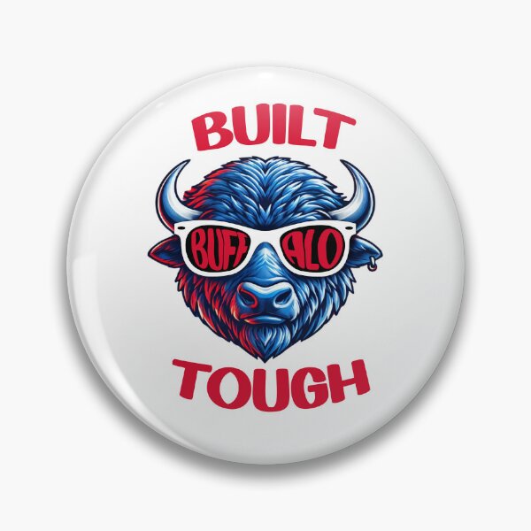 Item preview, BUFFALO BILLS BUILT BUFFALO TOUGH designed and sold by laurensshirts.