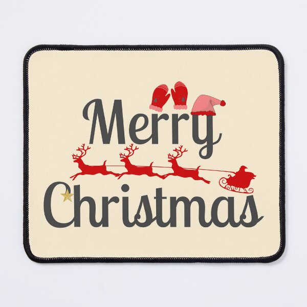 Artikelvorschau, Schönes, auffälliges „Frohe Weihnachten“-Textkunstdesign, trendig und einzigartig | Black Friday-Stimmung entworfen und verkauft von DecorFolks.
