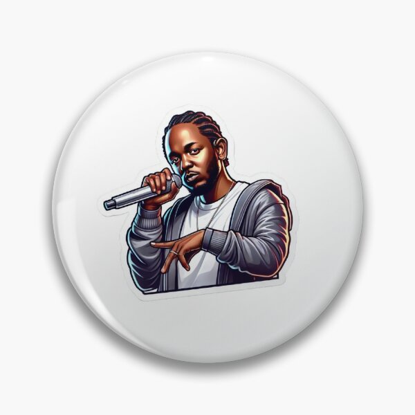 Item preview, Kendrick lamar illustration caricature designed and sold by 9i-Shop.