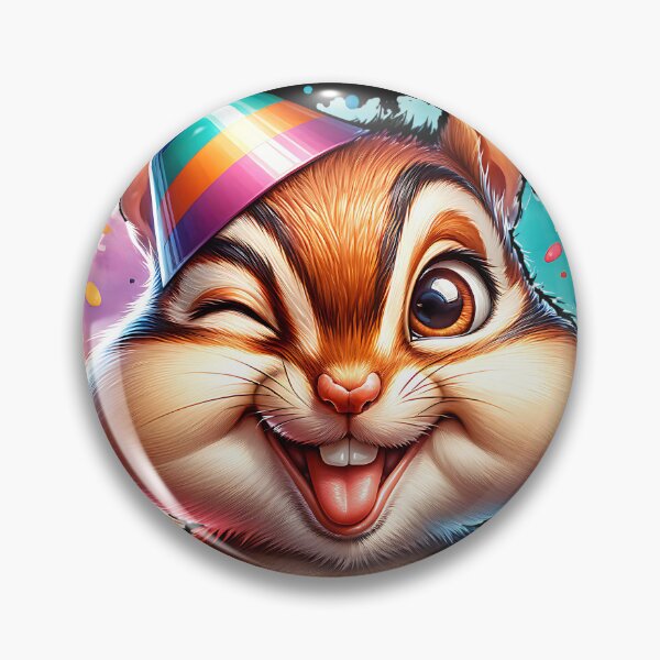 Item preview, Cute Party Chipmunk designed and sold by AwesomeBeyondLimits.