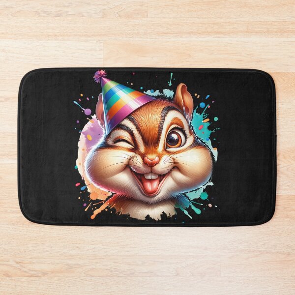 Item preview, Cute Party Chipmunk designed and sold by AwesomeBeyondLimits.