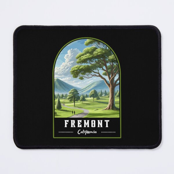 Item preview, Retro Fremont California Art Travel Skyline designed and sold by MaateoDesign.