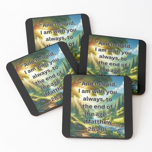 Item preview, Matthew 28:20 designed and sold by JesusClub.