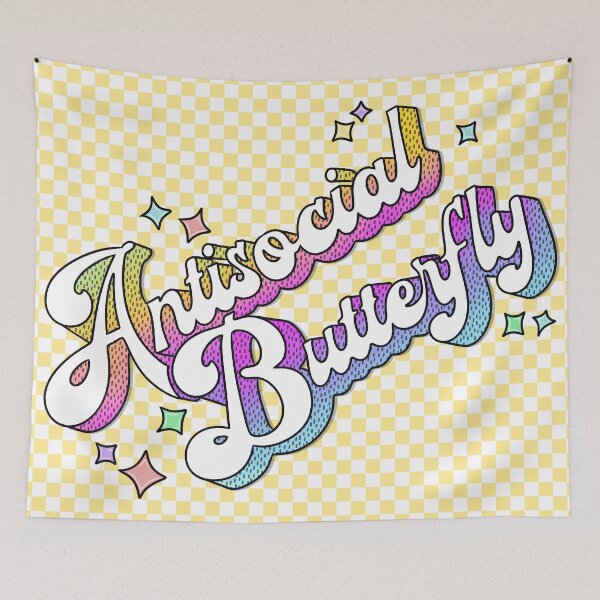 Item preview, Antisocial Butterfly designed and sold by Cope-Doodles.