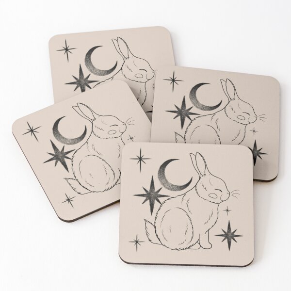 Item preview, Celestial bunny  designed and sold by Ericat-Tattoo.
