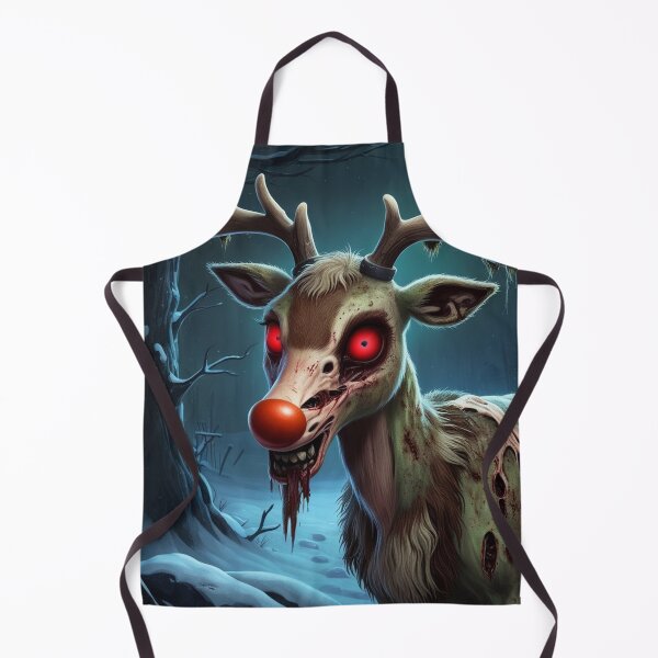 Item preview, Zombie The red noise reindeer designed and sold by Jestersmodified.