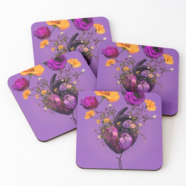 Item preview, Ultra Violet Heart designed and sold by patternshoprad.
