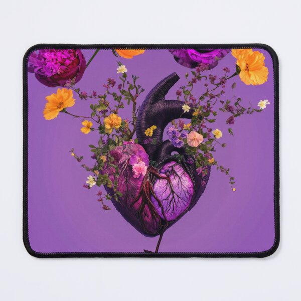 Item preview, Ultra Violet Heart designed and sold by patternshoprad.