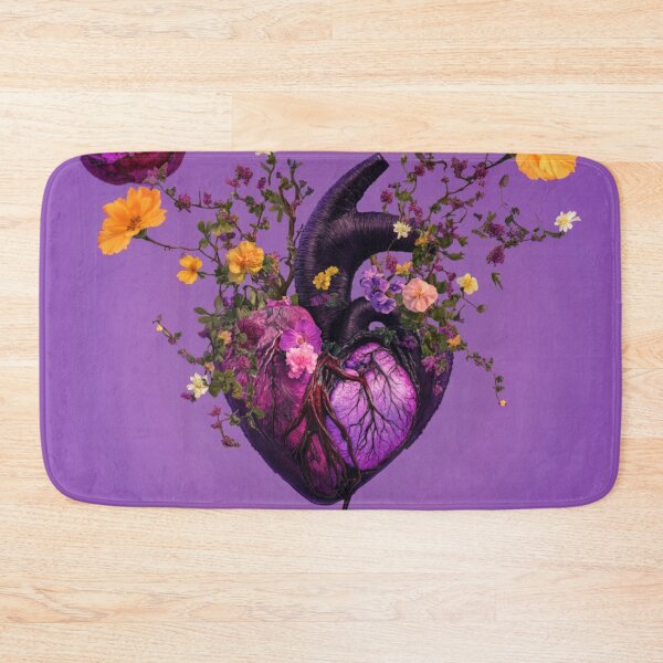 Item preview, Ultra Violet Heart designed and sold by patternshoprad.