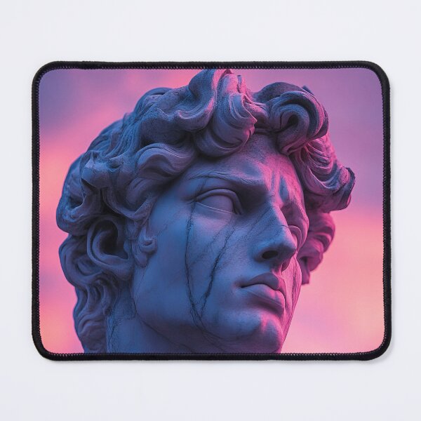 Item preview, Neon Gaze: Futuristic Greek Sculpture designed and sold by Enea Kelo.