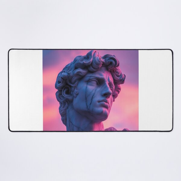 Item preview, Neon Gaze: Futuristic Greek Sculpture designed and sold by Enea Kelo.
