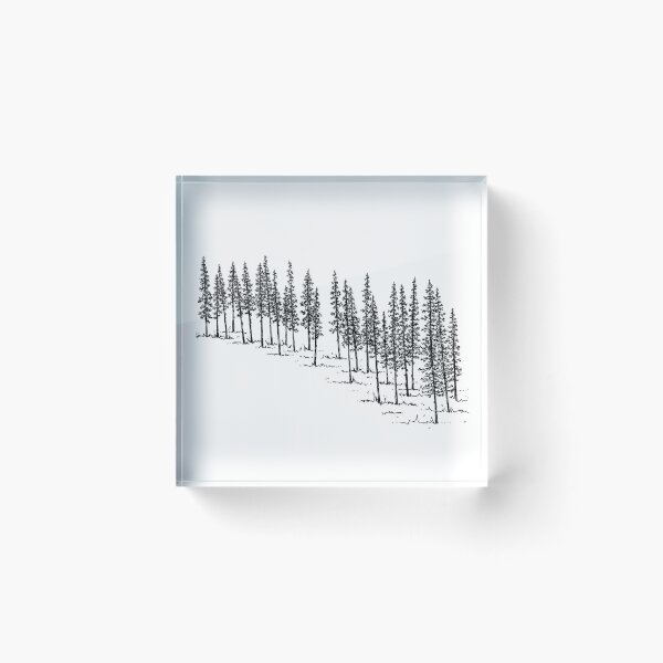 Item preview, Trees on a slope #4 designed and sold by Laura Carim Todd.
