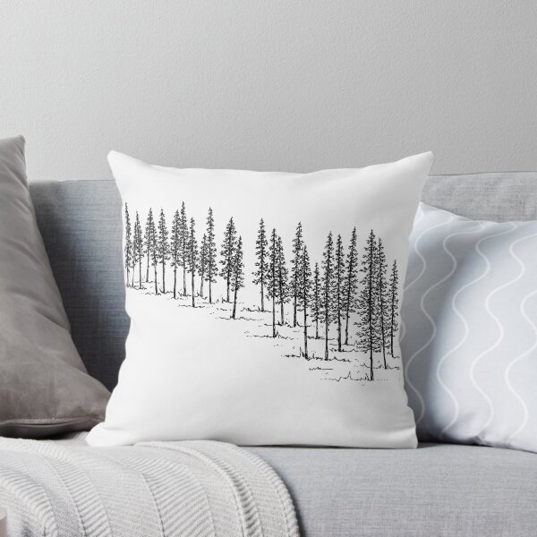 Item preview, Trees on a slope #4 designed and sold by Laura Carim Todd.