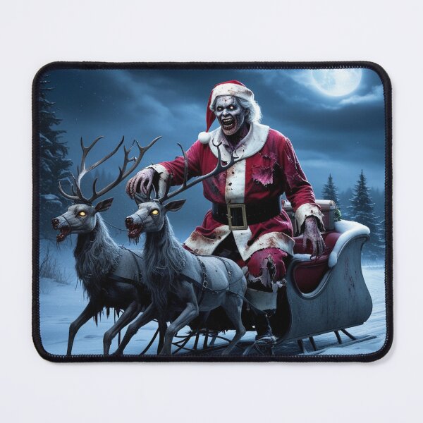 Item preview, Zombie Santa and his reindeer designed and sold by Jestersmodified.
