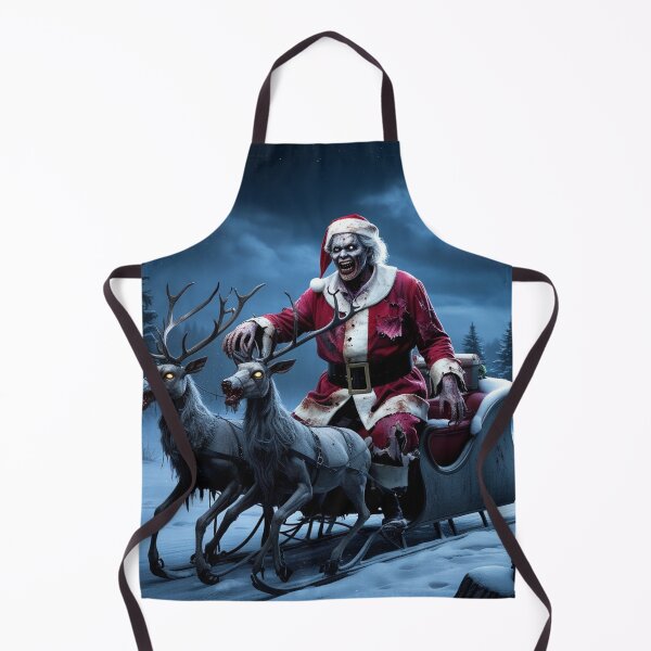 Item preview, Zombie Santa and his reindeer designed and sold by Jestersmodified.