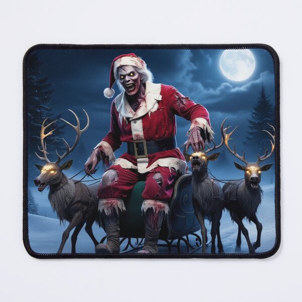 Item preview, Zombie Santa and his reindeer designed and sold by Jestersmodified.