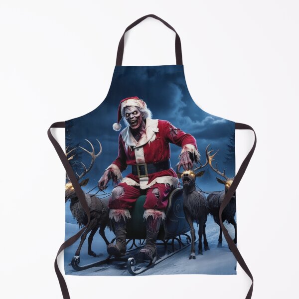 Item preview, Zombie Santa and his reindeer designed and sold by Jestersmodified.