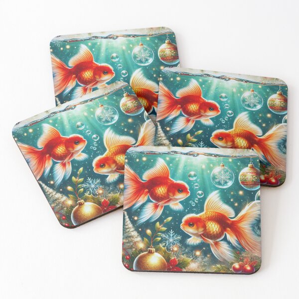 Item preview, Festive Goldfish Grace designed and sold by D818.