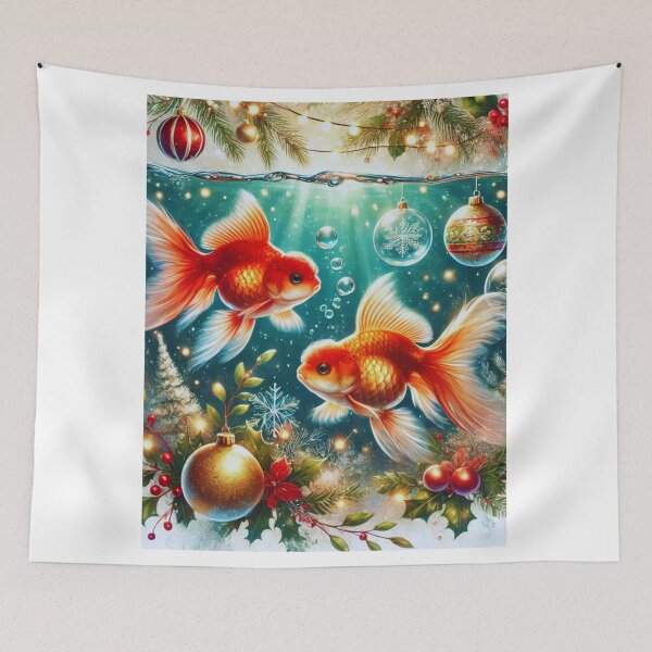 Item preview, Festive Goldfish Grace designed and sold by D818.
