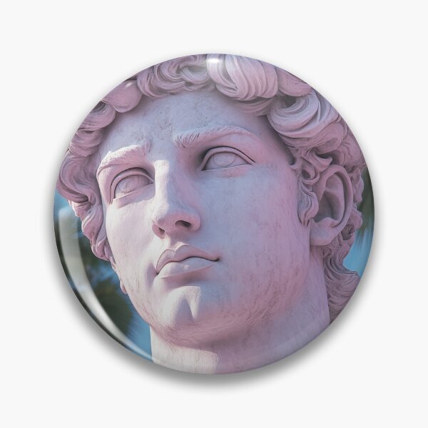 Item preview, Neon Gaze: Futuristic Greek Sculpture designed and sold by Enea Kelo.