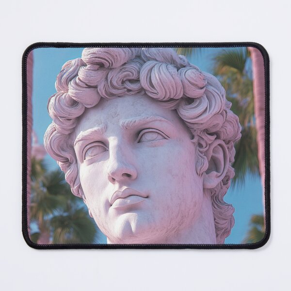 Item preview, Neon Gaze: Futuristic Greek Sculpture designed and sold by Enea Kelo.
