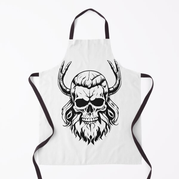 Item preview, Horned viking skull designed and sold by Spectrum-DI.