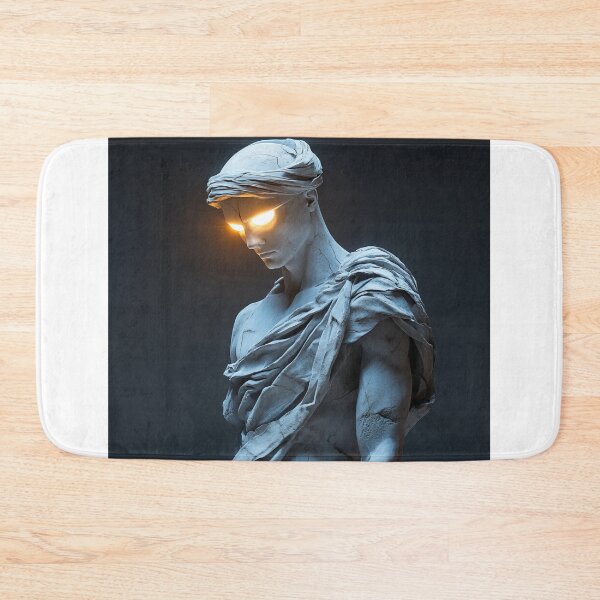 Item preview, Neon Gaze: Futuristic Greek Sculpture designed and sold by Enea Kelo.