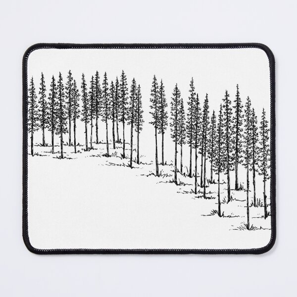 Item preview, Trees on a slope #2 designed and sold by Laura Carim Todd.