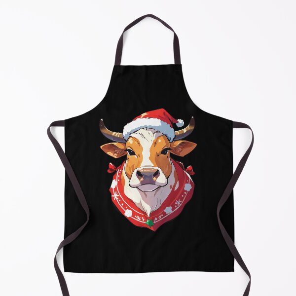 Item preview, Jersey cow Christmas designed and sold by Getup-clothing.