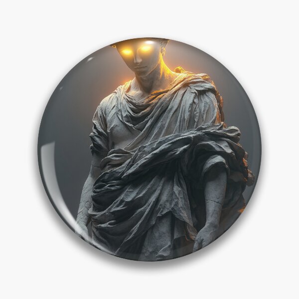 Item preview, Neon Gaze: Futuristic Greek Sculpture designed and sold by Enea Kelo.