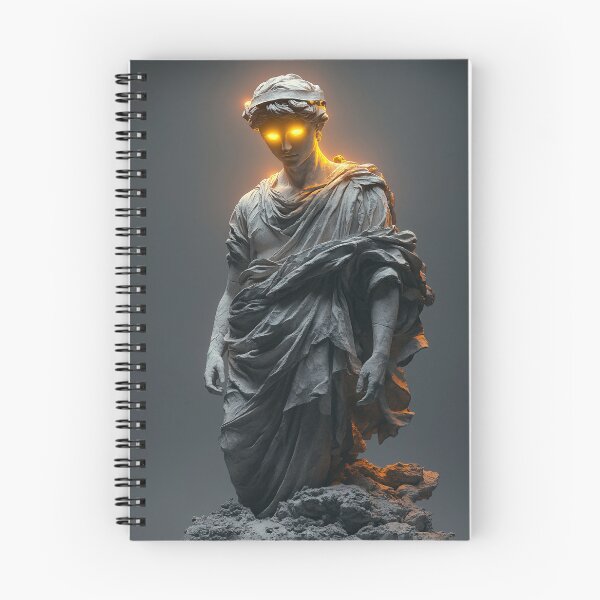 Item preview, Neon Gaze: Futuristic Greek Sculpture designed and sold by Enea Kelo.