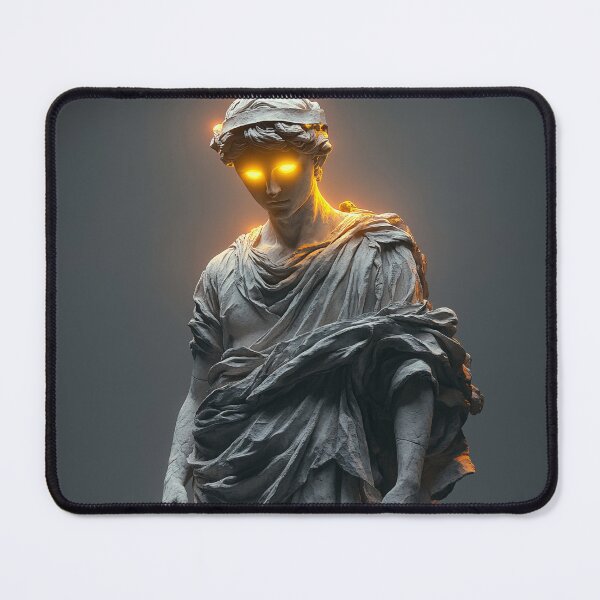 Item preview, Neon Gaze: Futuristic Greek Sculpture designed and sold by Enea Kelo.