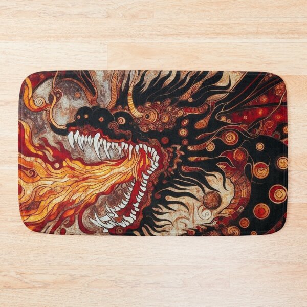 Item preview, Abstract Medieval Dragon  designed and sold by TheDarkWardrobe.