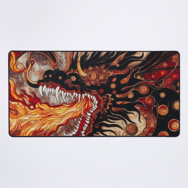 Item preview, Abstract Medieval Dragon designed and sold by TheDarkWardrobe.